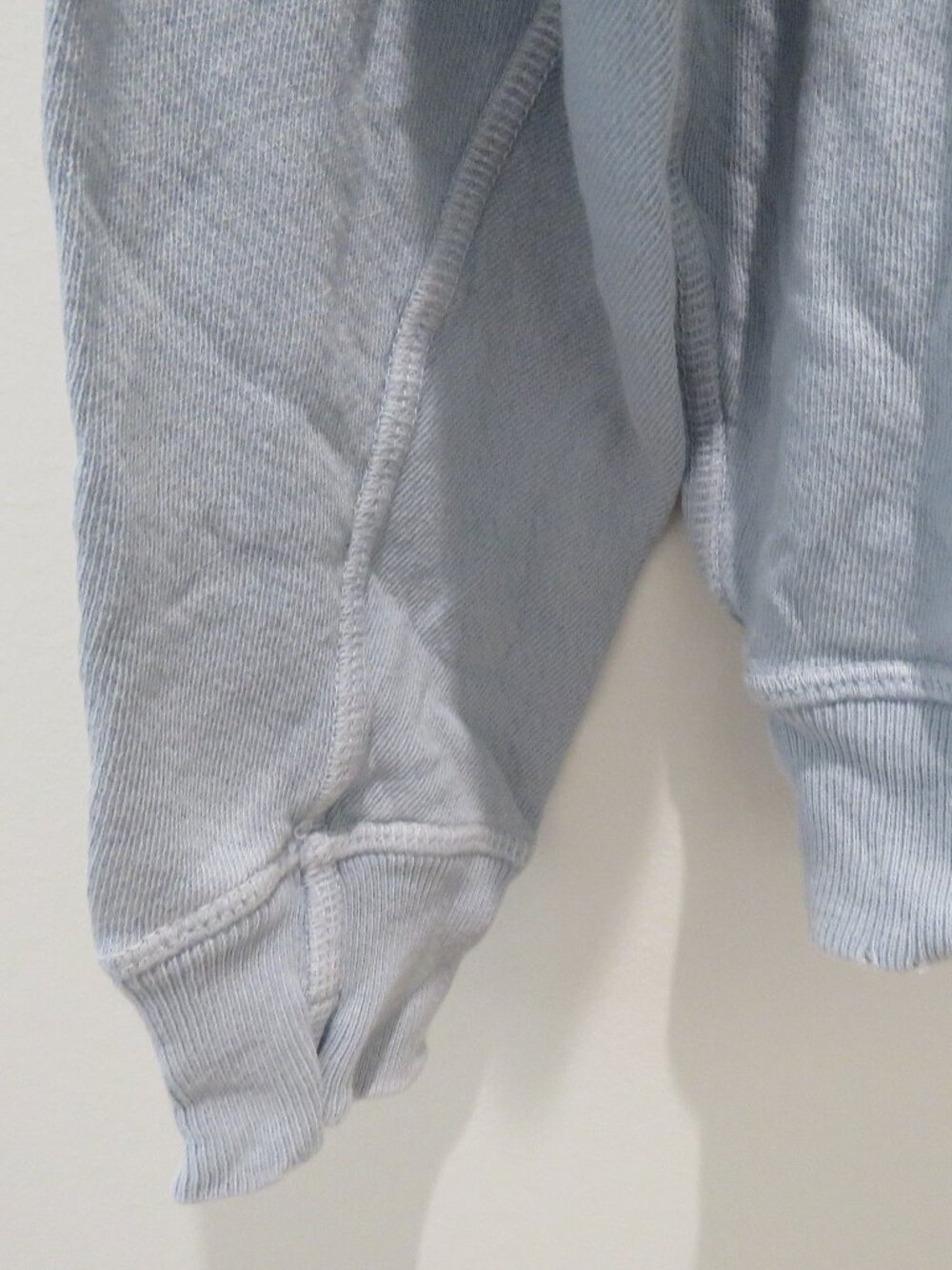 THE GREAT. The College Sweatshirt With Swan Graphic in Pale Blue Size 2 / Medium - Picture 5 of 15